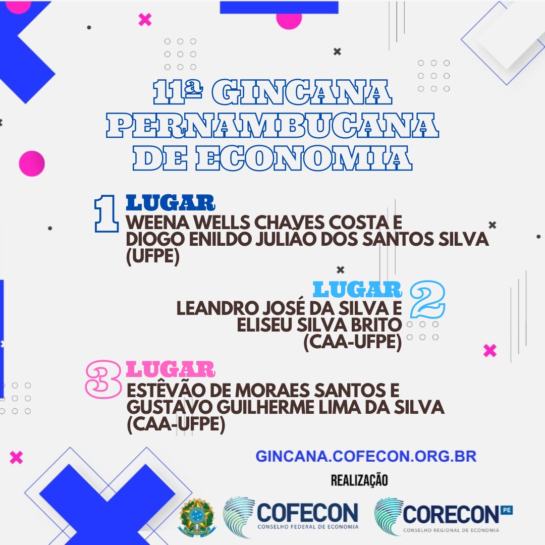 Eleições Sistema Cofecon/Corecons: Conheça as chapas inscritas – Conselho  Federal de Economia – COFECON